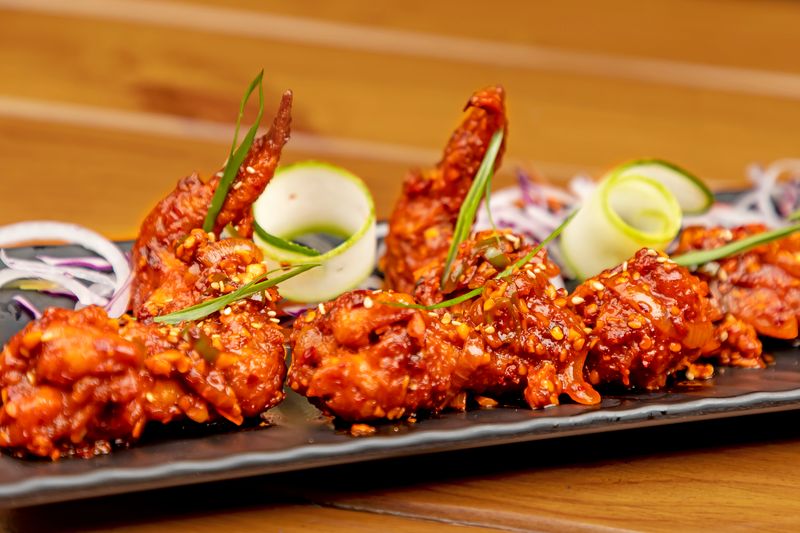Honey BBQ Bone-In Wings
